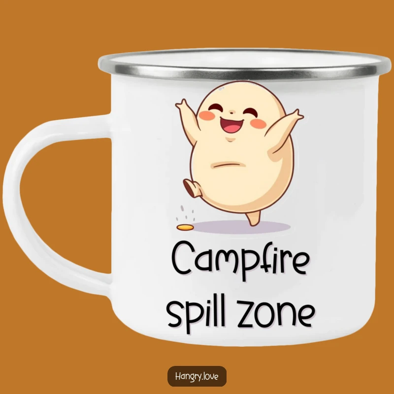 Funny Dumpling Camping Mug: Durable and Playful Drinkware for Adventures