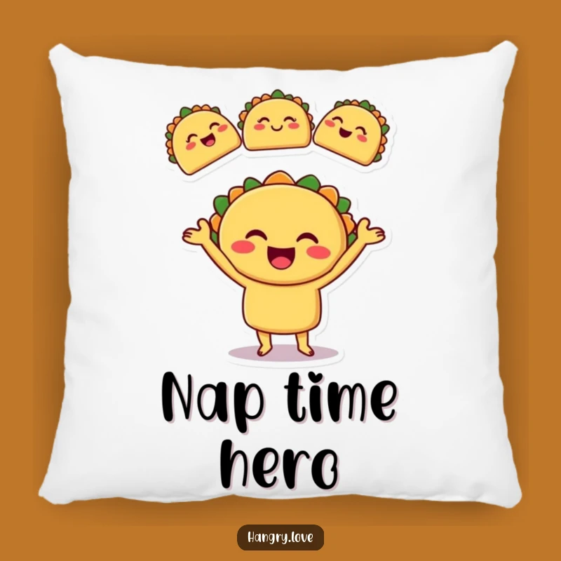 Funny Taco Juggling Pillow: Comfy Cartoon Cushion for Ultimate Relaxation
