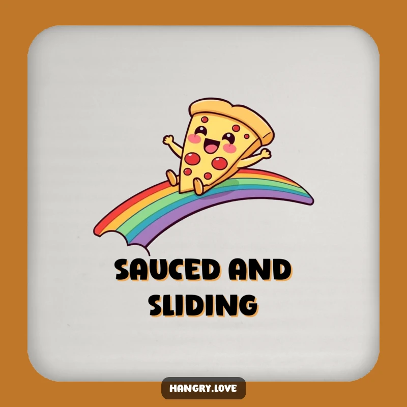 Funny Pizza Coasters: Protect Surfaces with Cartoonish Charm