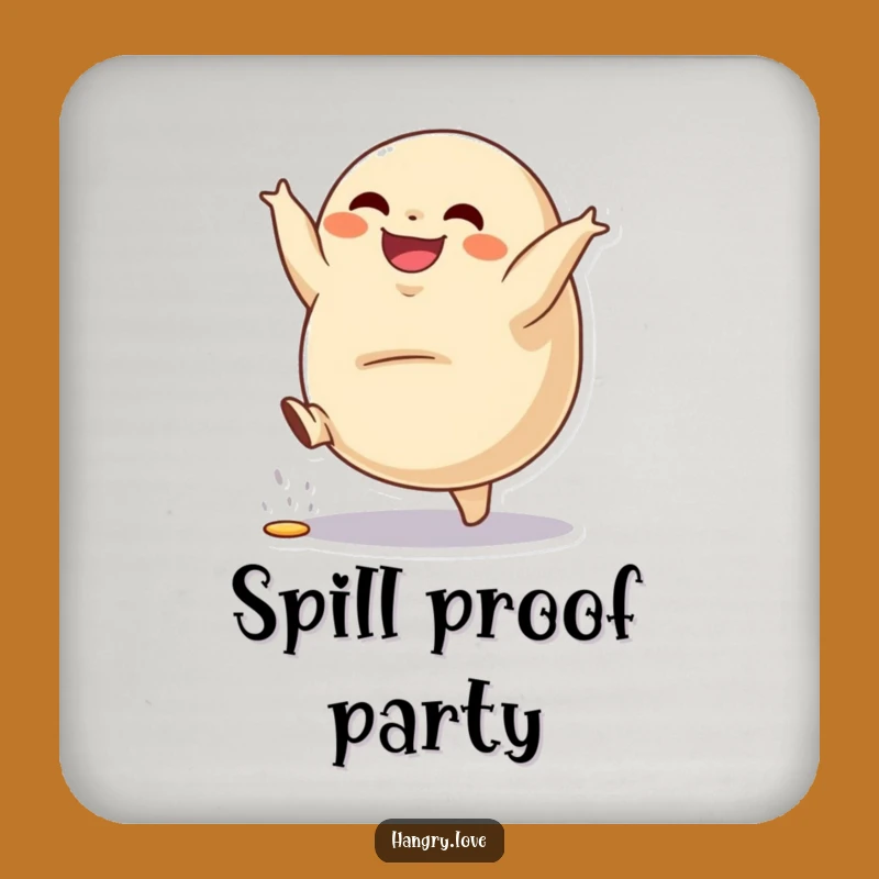 Funny Dumpling Coasters: Protect Surfaces with Cartoonish Fun