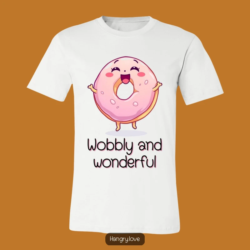 Funny Bouncing Jelly Donut Tee - Comedic Sweet Shirt