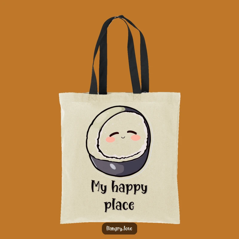 Funny Sushi Tote Bag: Carry Your Essentials with Peaceful Style